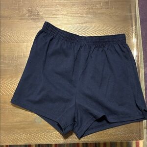 Soffe Women's Dark Blue Athletic Shorts